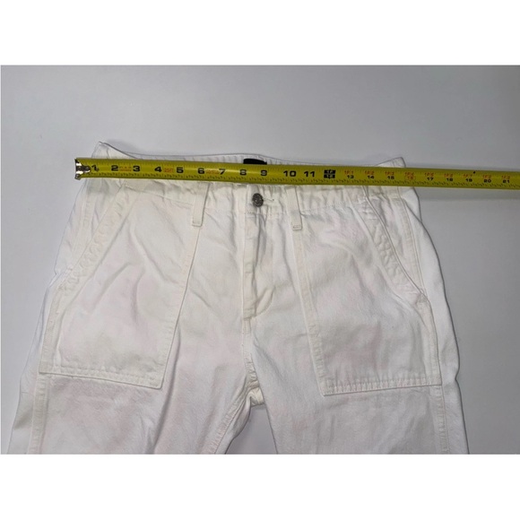 Revolve Edwin Jeans Women’s Malia Eggshell 100% Cotton Size 28 - Picture 2 of 10